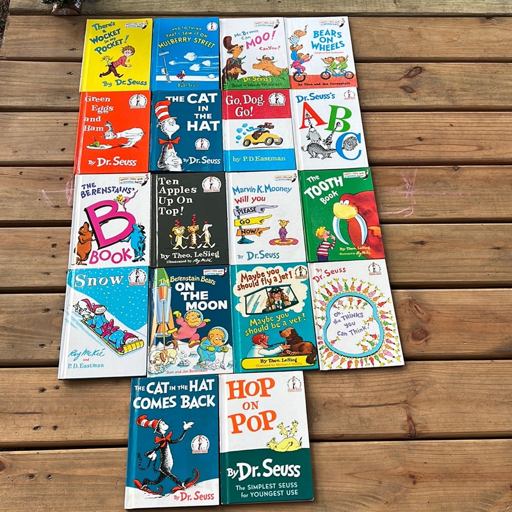 Bright and early books for beginning beginners, vintage, copyright from 1957y